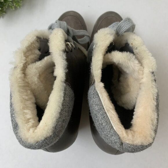 Cole Haan Henson Waterproof Wedge Bootie Gray - Picture 7 of 14